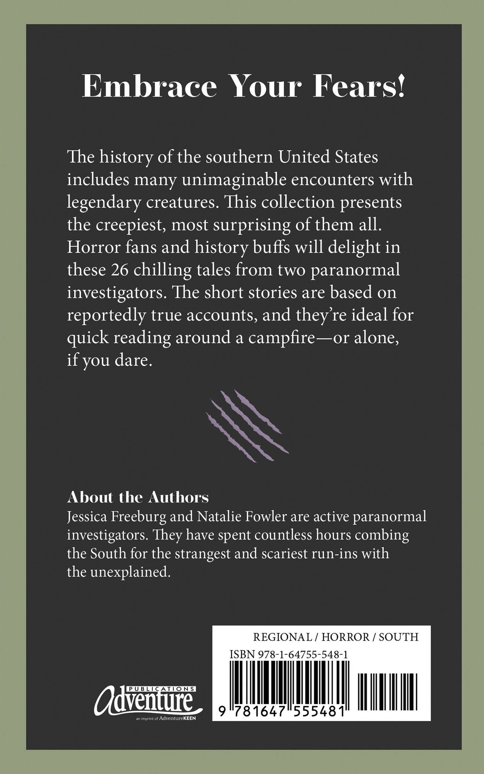 AdventureKEEN Books > Fiction > Horror Monsters of the South 9781647555481 55481