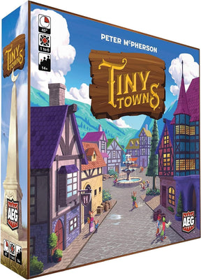 AEG (Alderac Entertainment Group) Board Games > Large Box Games Tiny Towns 729220070531 AEG 7053