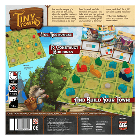 AEG (Alderac Entertainment Group) Board Games > Large Box Games Tiny Towns 729220070531 AEG 7053