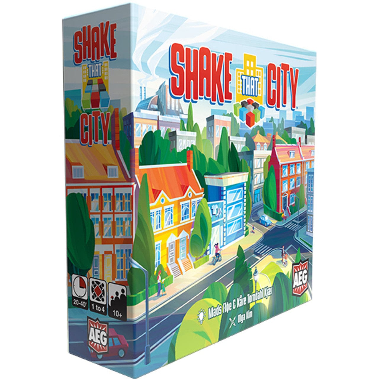 AEG (Alderac Entertainment Group) Board Games > Large Box Games Shake That City 729220071057 AEG 7105