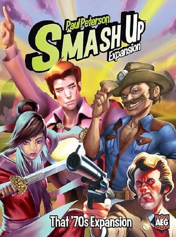 AEG (Alderac Entertainment Group) Board Games > Large Box Games > Expansions Smash Up: That `70s Expansion 729220055132 AEG 5513