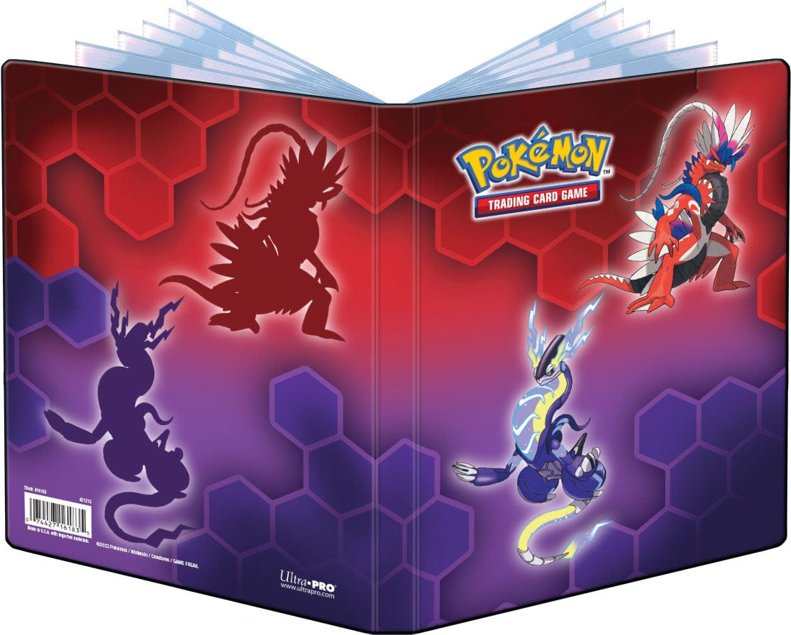 Pokemon TCG: Koraidon & Miraidon 4-Pocket Portfolio Pokemon TCG: Koraidon & Miraidon 4-Pocket Portfolio