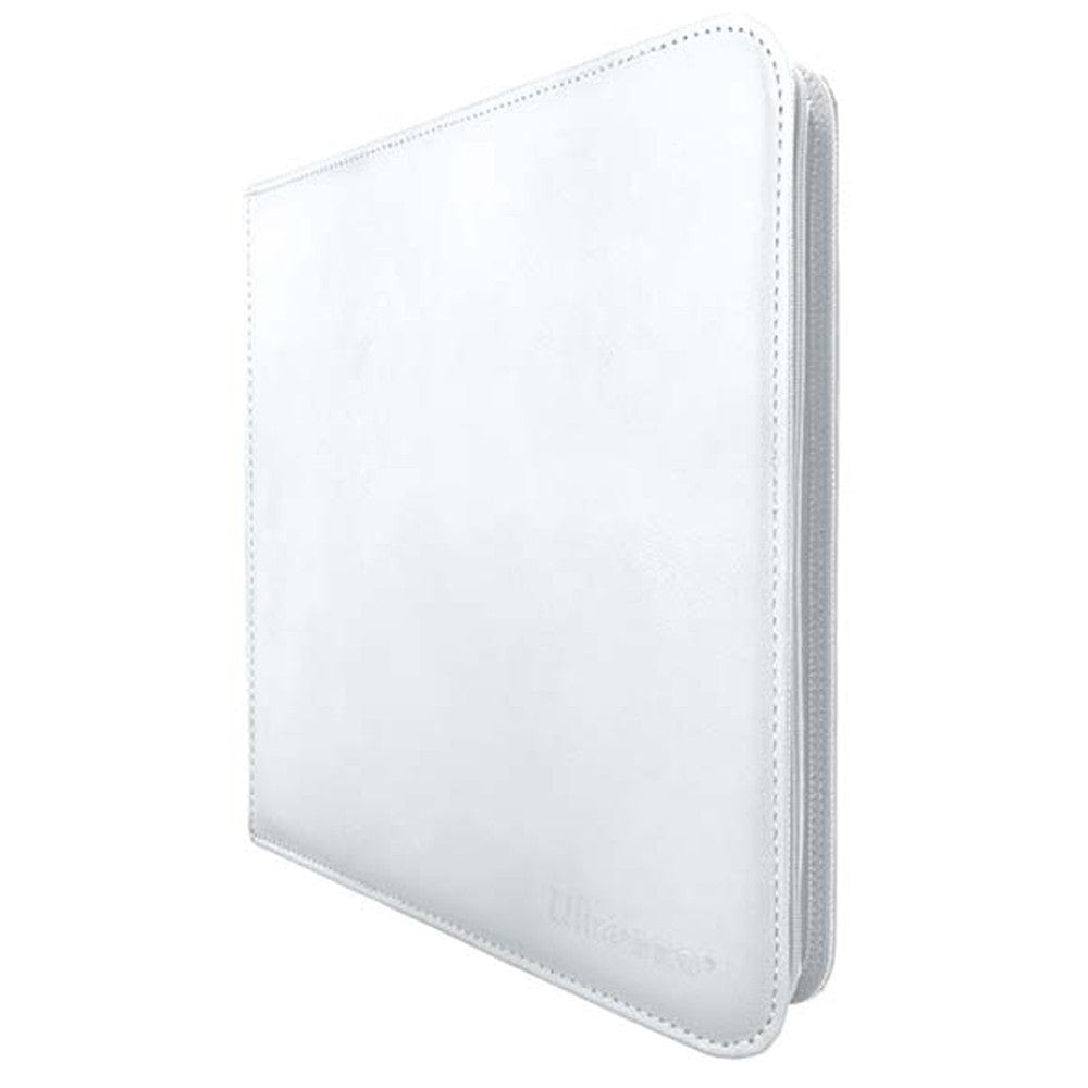 Vivid 4-Pocket Zippered PRO-Binder: White