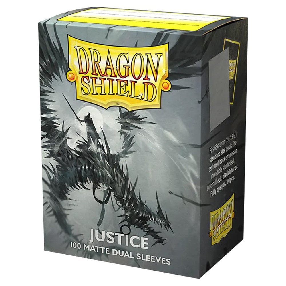 Dragon Shields: (100) Matte Dual - Justice