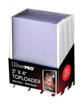 AGD Game Supplies > Card Sleeves Ultra Pro Toploader: 3in x 4in White (25) 074427811617 UPI 81161