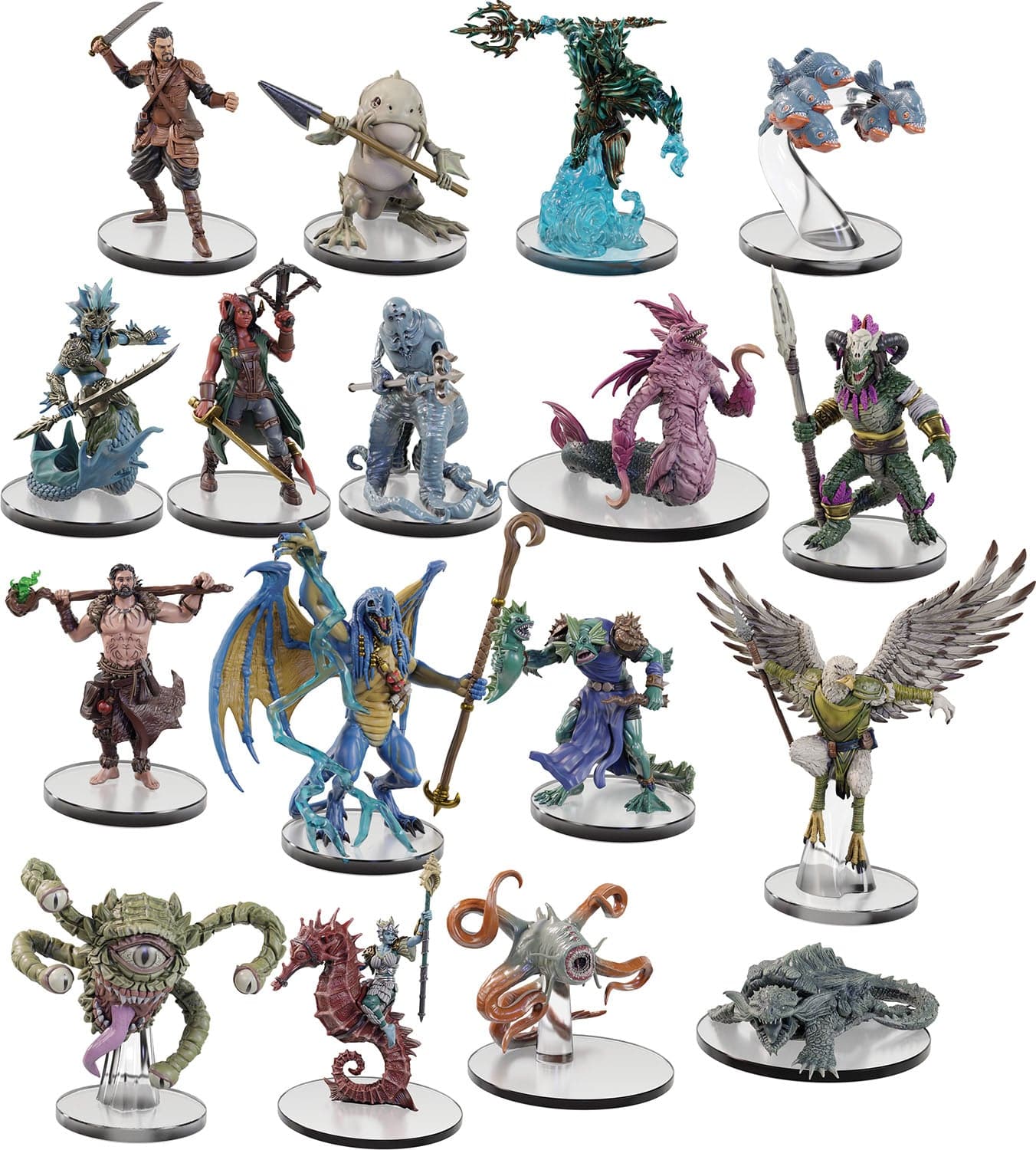 AGD Miniatures > WizKids Dungeons & Dragons: Icons of the Realms Set 28 Seas & Shores Booster Brick 634482962572 WZK 96257