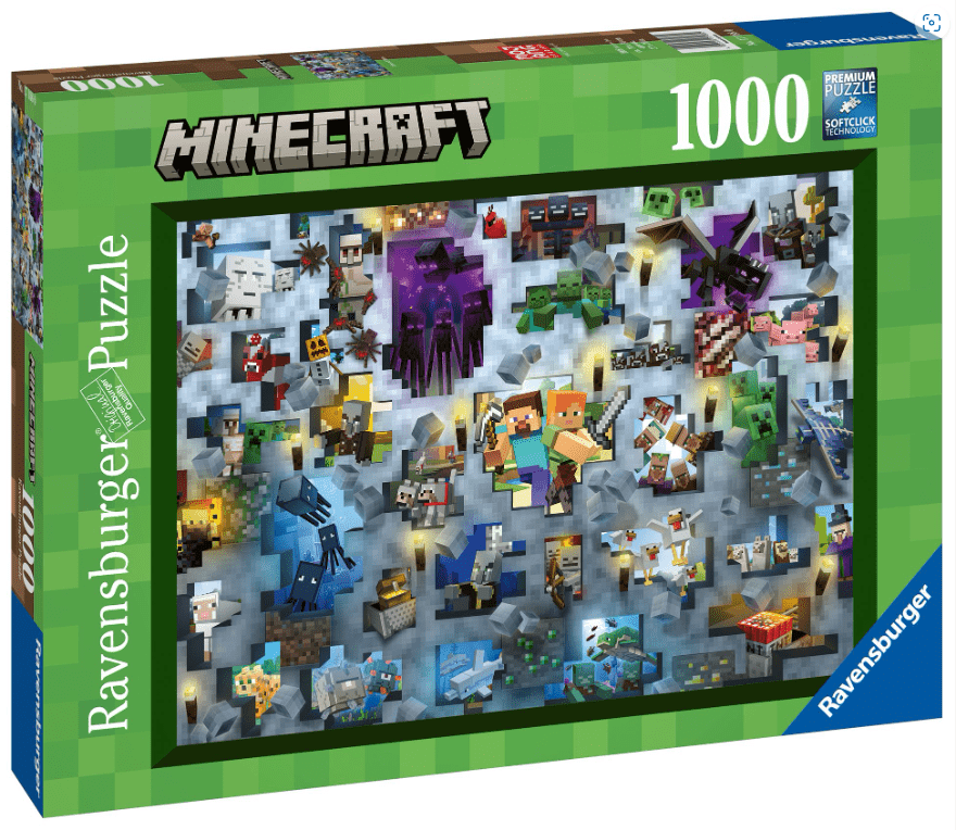 Minecraft: Mobs 1000pc Puzzle