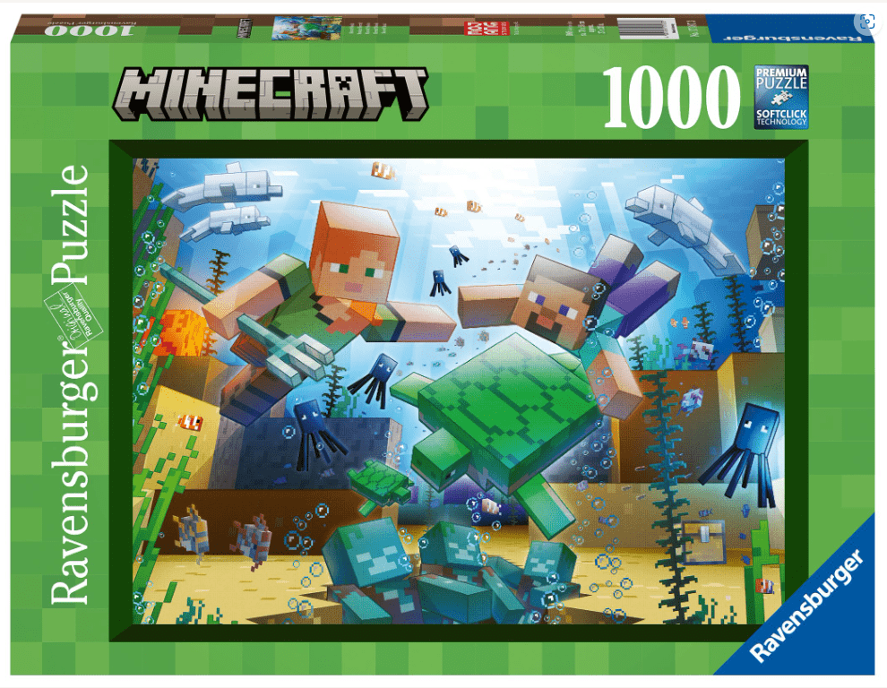 Minecraft: Mosaic 1000pc Puzzle