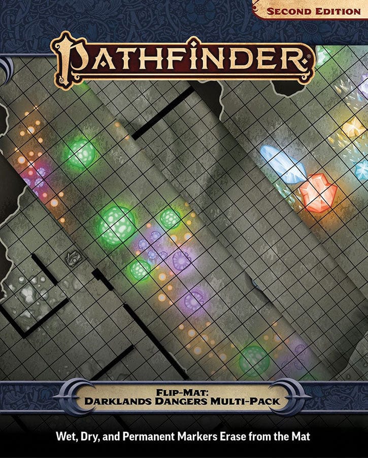 Pathfinder RPG: Flip-Mat - Darklands Dangers Multi-Pack