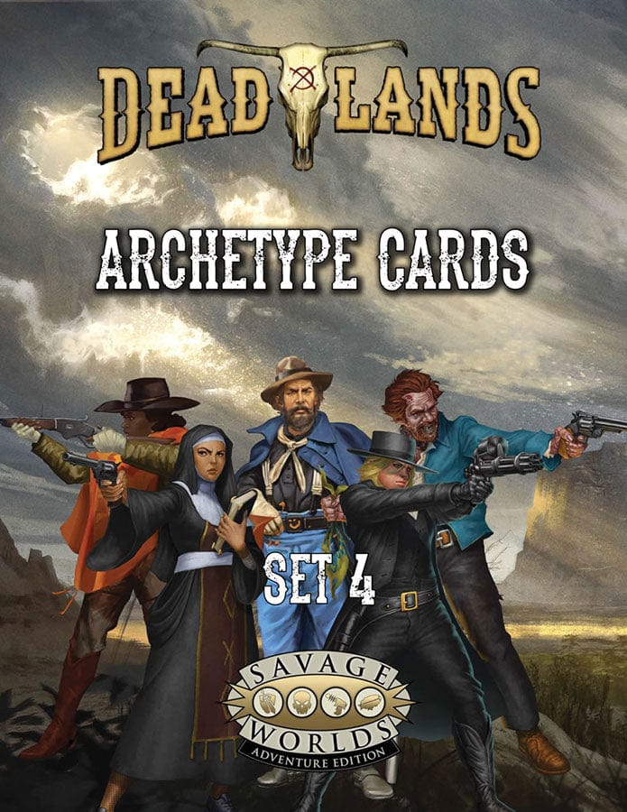 AGD Tabletop Games > Role-Playing Games Savage Worlds RPG: Deadlands - The Weird West: High Plains Archetypes Set 4 1957159022 S2P 10231