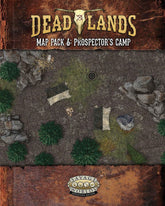 AGD Tabletop Games > Role-Playing Games Savage Worlds RPG: Deadlands - The Weird West Map Pack 6: Prospector's Camp 9781957159058 S2P 10234