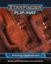 AGD Tabletop Games > Role-Playing Games Starfinder RPG: Flip-Mat - Mining Operation 9781640785373 PZO 7339
