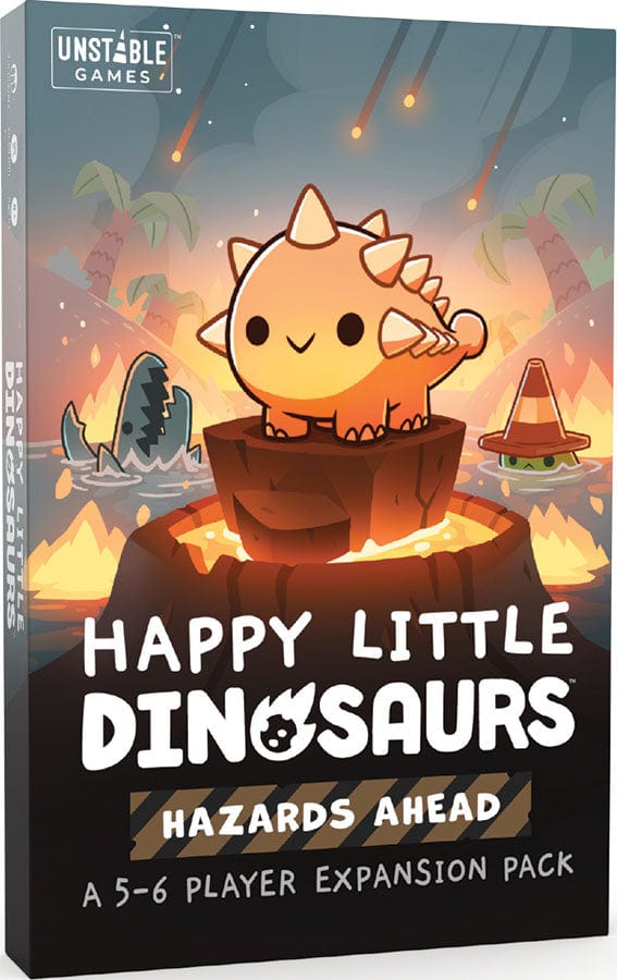 AGD Board Games > Small Box Games > Expansions Happy Little Dinosaurs: Hazards Ahead Expansion 196744014196 TET 7345-HLD-EXP1