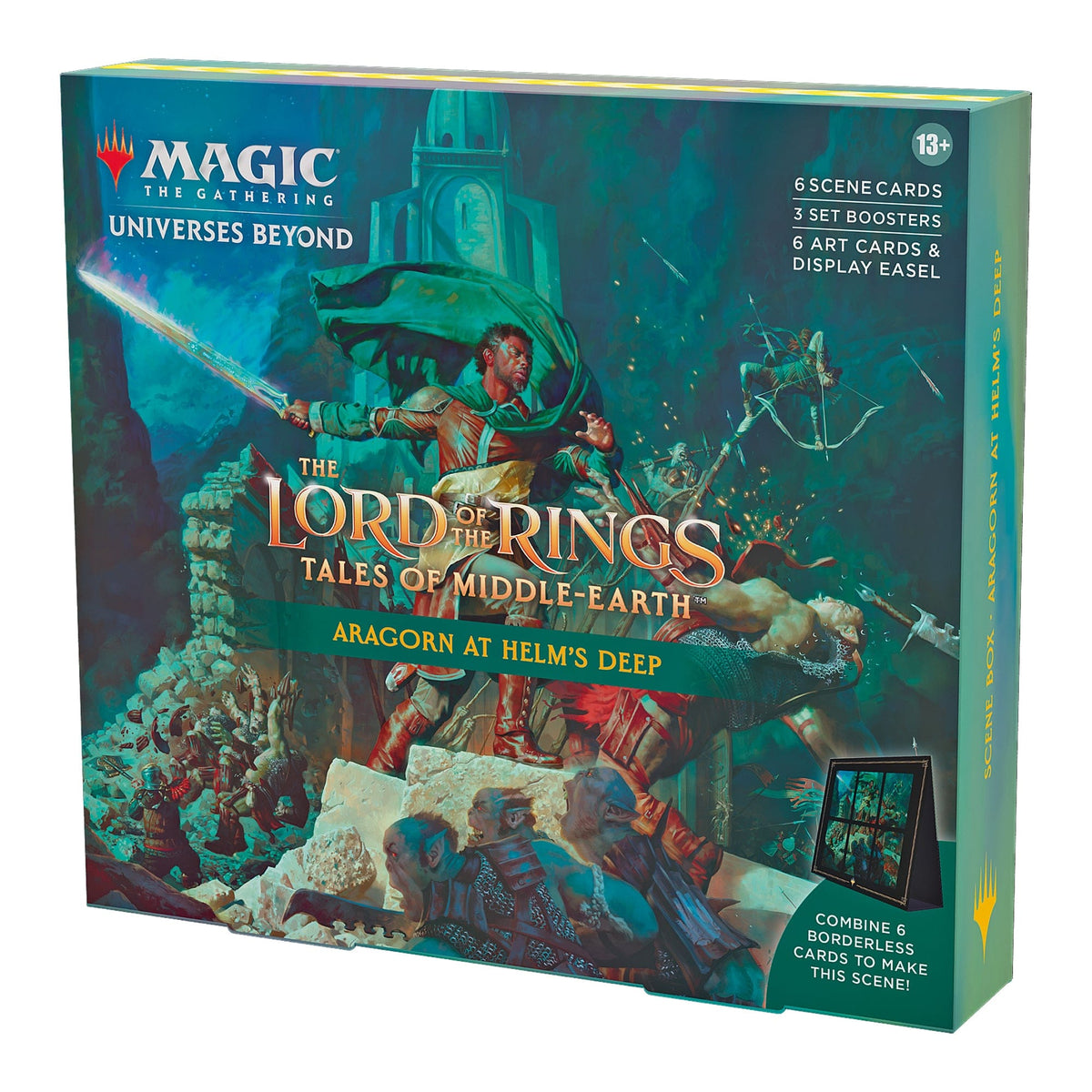 Magic the Gathering CCG: The Lord of the Rings - Tales of Middle-earth Scene Box - Aragorn at Helm's Deep