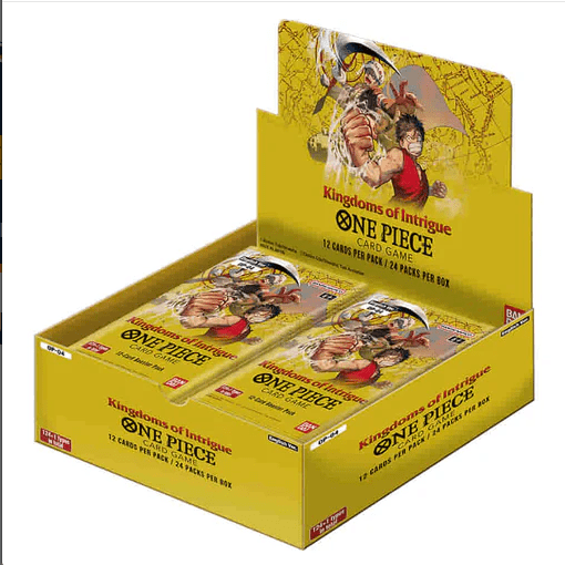 AGD Trading Card Games One Piece TCG: Kingdoms of Intrigue Booster Box 810059781993 BAN 2691629