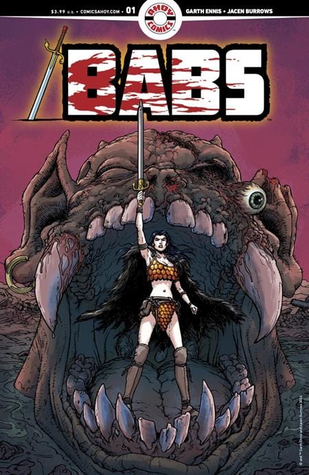 Ahoy Comic Books BABS #1 (OF 6) CVR B CHRIS BURNHAM VAR (MR) 85647000836300121 0624AH378