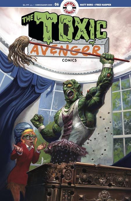 Ahoy Comic Books TOXIC AVENGER COMICS #6 CVR A FRED HARPER (MR) 85647000837001111 1025AH0480