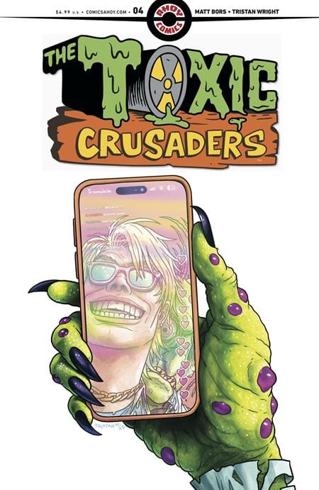 Ahoy Comic Books TOXIC CRUSADERS #4 (OF 5) (MR) 85647000843100411 1225AH0473
