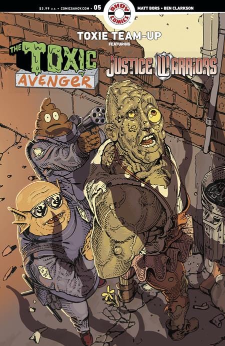 Ahoy Comic Books TOXIE TEAM UP #5 (OF 5) CVR A BEN CLARKSON (MR) 85647000841700511 0825AH0532