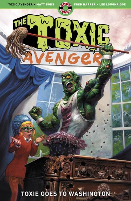 Ahoy Graphic Novel THE TOXIC AVENGER TP VOL 3 TOXIE GOES TO WASHINGTON (MR) 9781952090462 0326AH0453