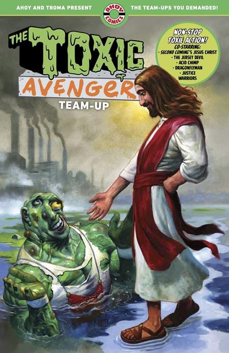 Ahoy Graphic Novel TOXIC AVENGER TEAM UP TP (MR) 9781952090424 0925AH0486