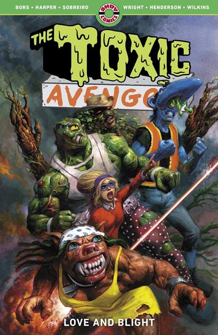 Ahoy Graphic Novel TOXIC AVENGER TP VOL 02 LOVE AND BLIGHT (MR) 9781952090431 1025AH0482