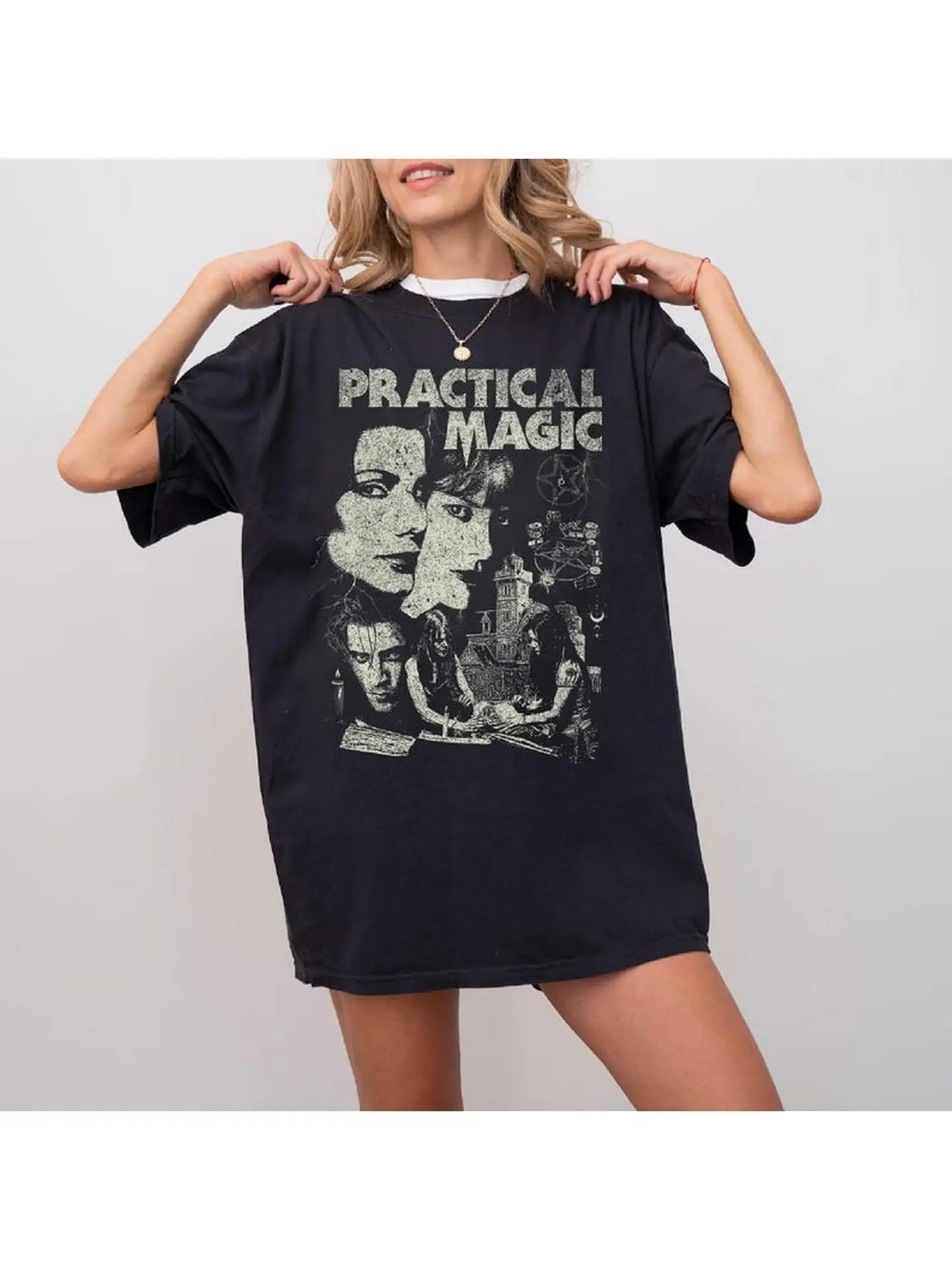 AJCanvasPrints Apparel > T-shirts T-SHIRT: Practical Magic