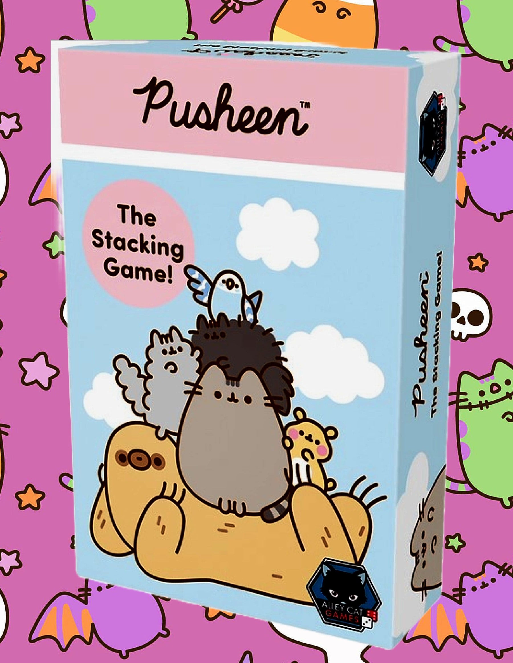 Alley Cat Games Board Games > Card Games Pusheen: The Stacking Game ...
