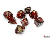 Alliance Games Distribution Dice > Chessex Lab Dice 8: Borealis Cosmos/gold Polyhedral 7-Die Set (with bonus die) 601982045425 CHX 30064
