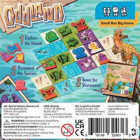 Allplay Board Games > Small Box Games Oddland 618149324613 GME-ODD