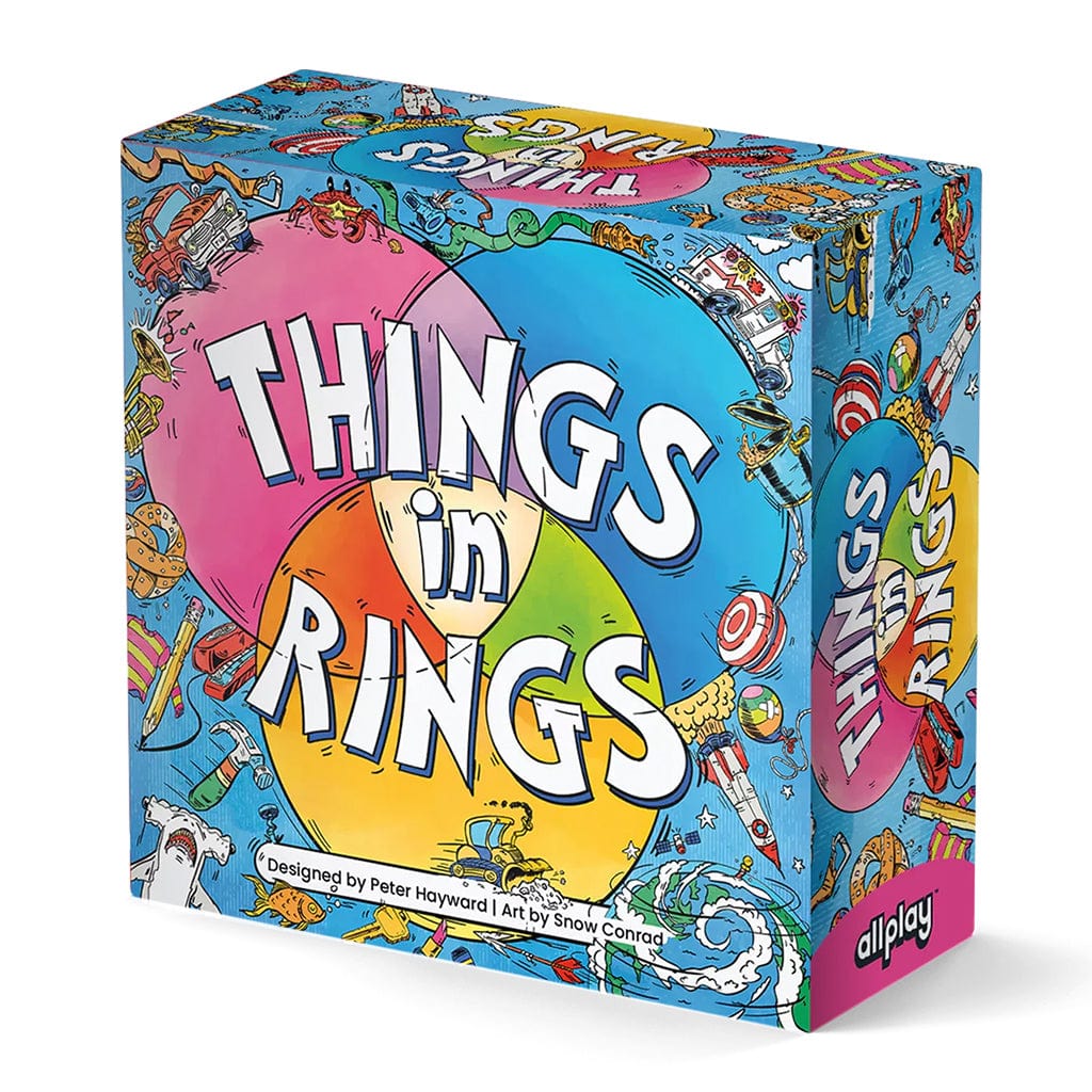 Allplay Board Games > Small Box Games Things in Rings 618149323678 GME-TR