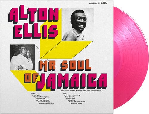 Alton Ellis Music > Vinyl Records Alton Ellis - Mr. Soul Of Jamaica (Limited 180-Gram Translucent Magenta Colored Vinyl) [Import] 8719262029149 MOVL6202914.1
