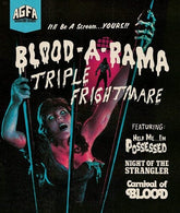 American Genre Film Movies BR: Blood-a-Rama - Triple Frightmare 814456023786 814456023786
