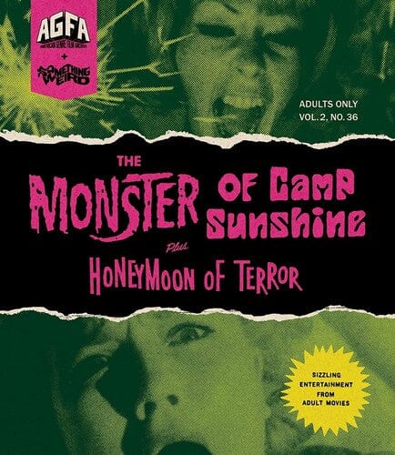 American Genre Film Movies BR: Monster of Camp Sunshine & Honeymoon of Terror 814456024196 AGFA-036 SLIP
