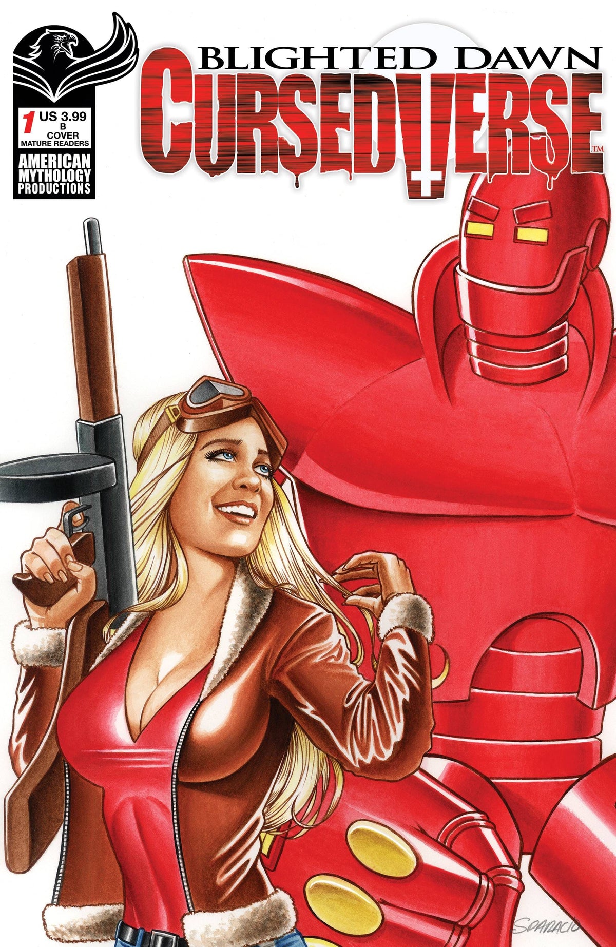 AMERICAN MYTHOLOGY PRODUCTIONS Comic Books Cursedverse Blighted Dawn #1 Cvr B Bombshell & Tommtomm 85609100680900021 DEC231207