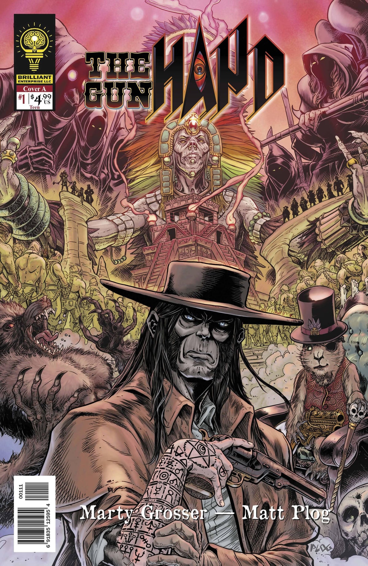 AMERICAN MYTHOLOGY PRODUCTIONS Comic Books GUNHAND #1 CVR A PLOG (RES) 69183512595400111 FEB241134