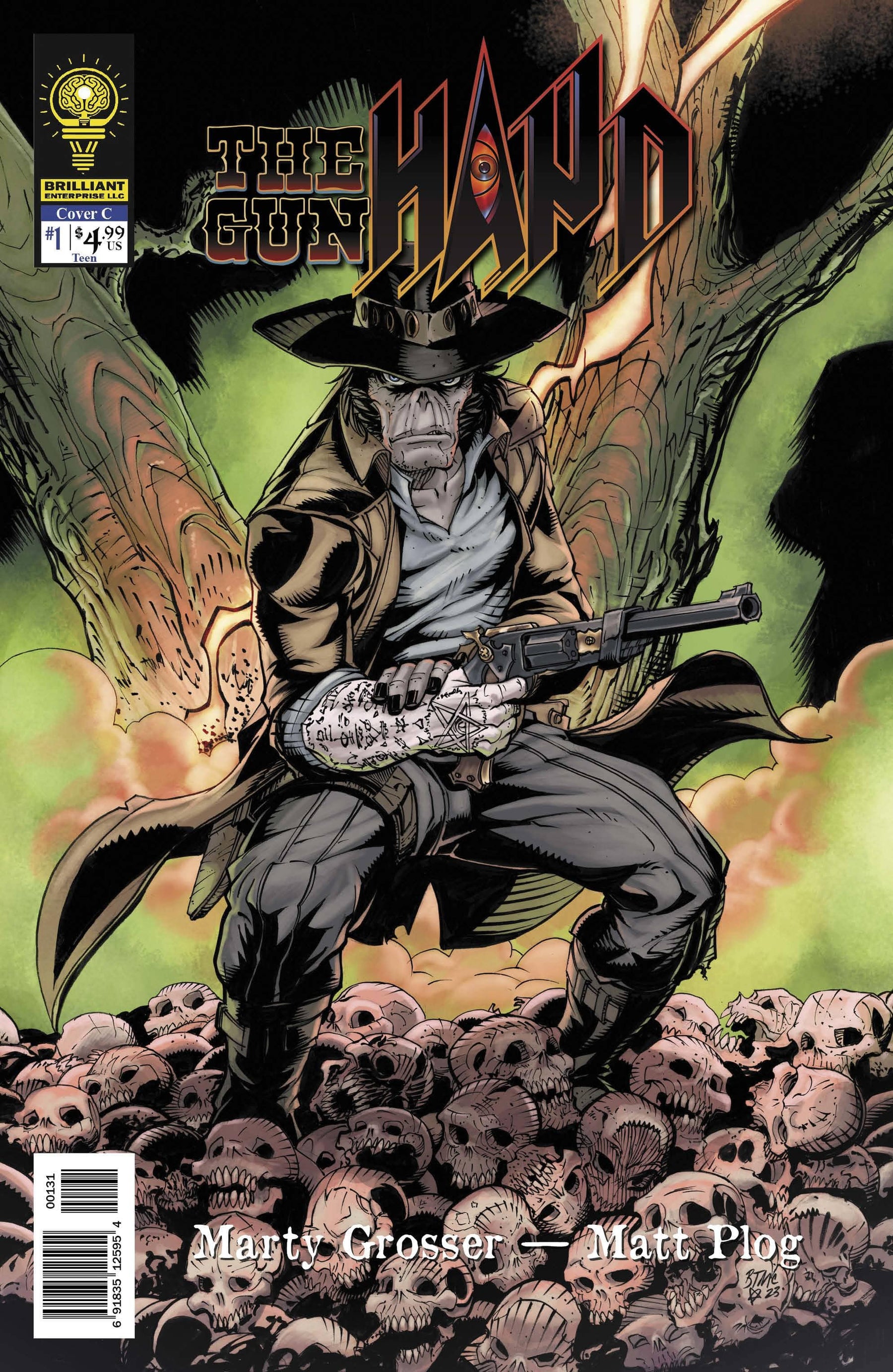 GUNHAND #1 CVR C MCLAIN JR (RES)