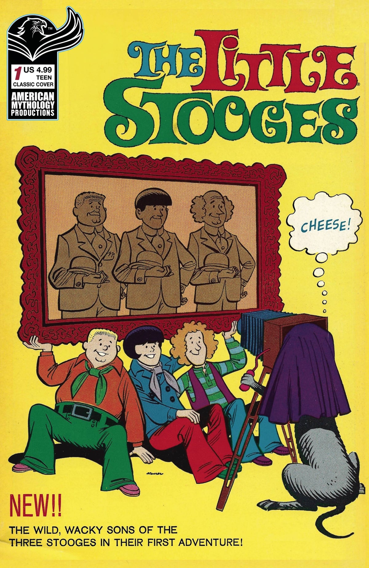 American Mythology Productions Comic Books LITTLE STOOGES #1 CVR A CLASSIC 85609100687800111 AUG241400