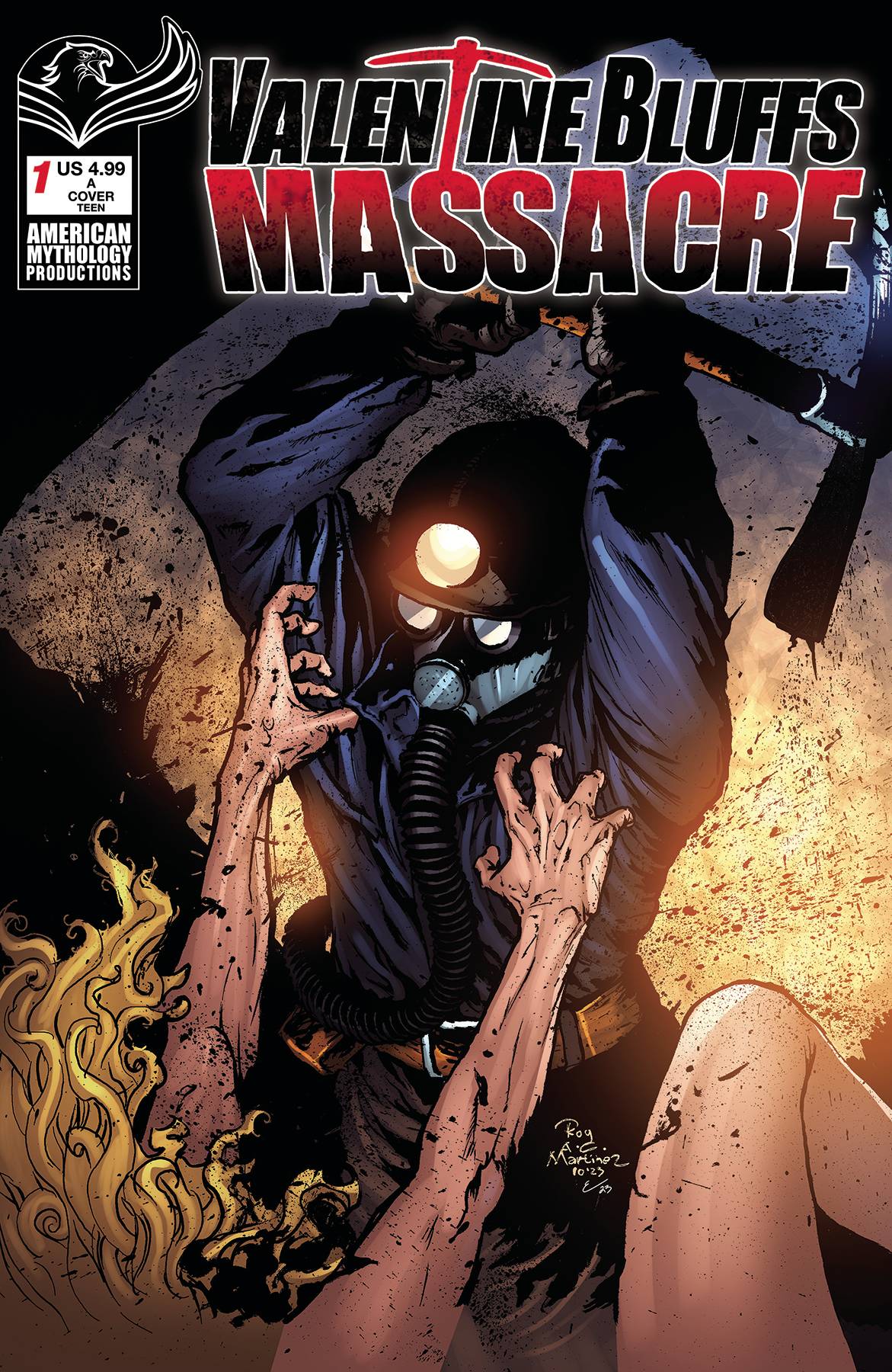 VALENTINE BLUFFS MASSACRE #1 Cvr A Martinez (MR)