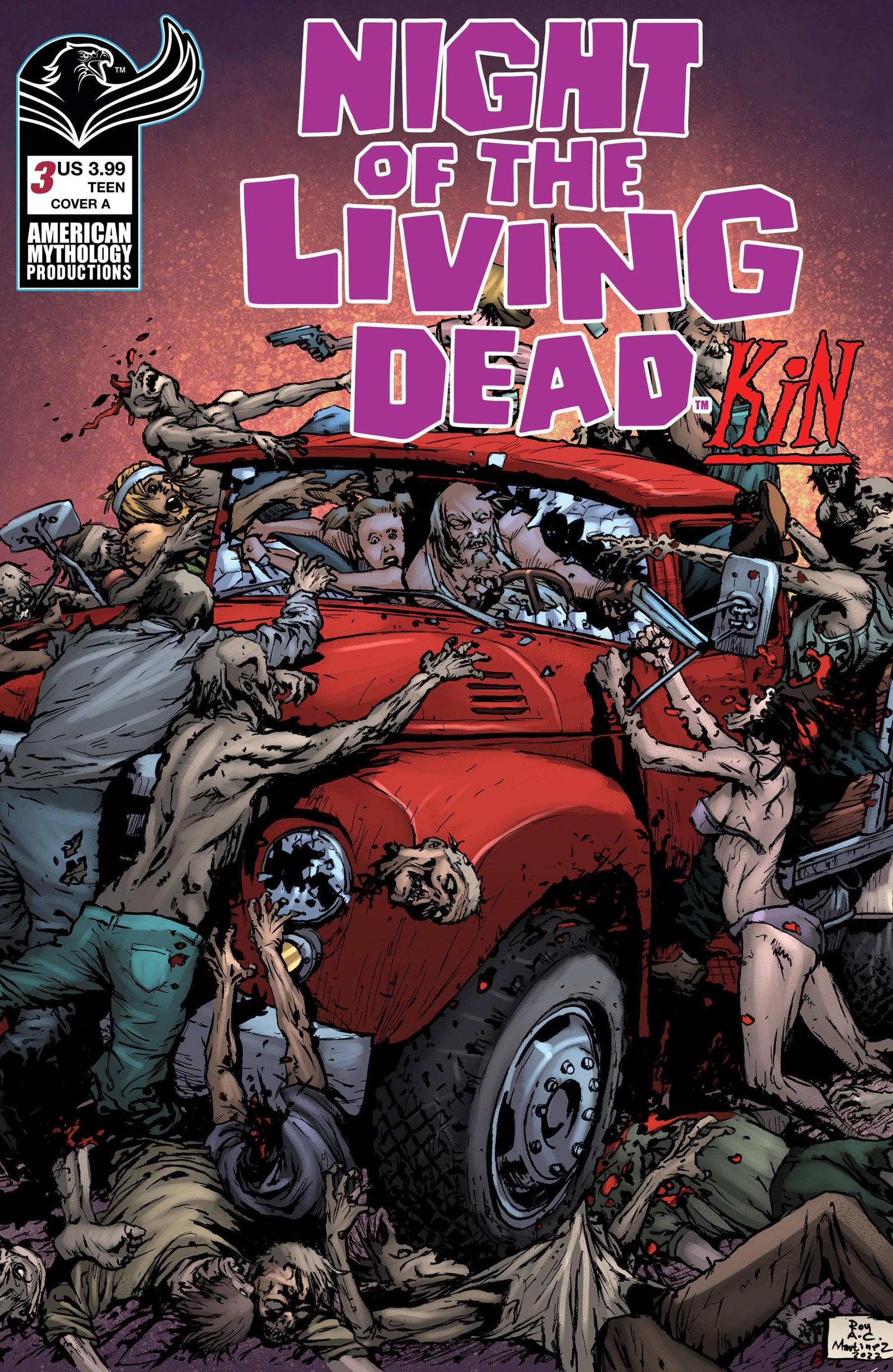 NIGHT OF THE LIVING DEAD KIN #3 CVR A MARTINEZ (O/A)