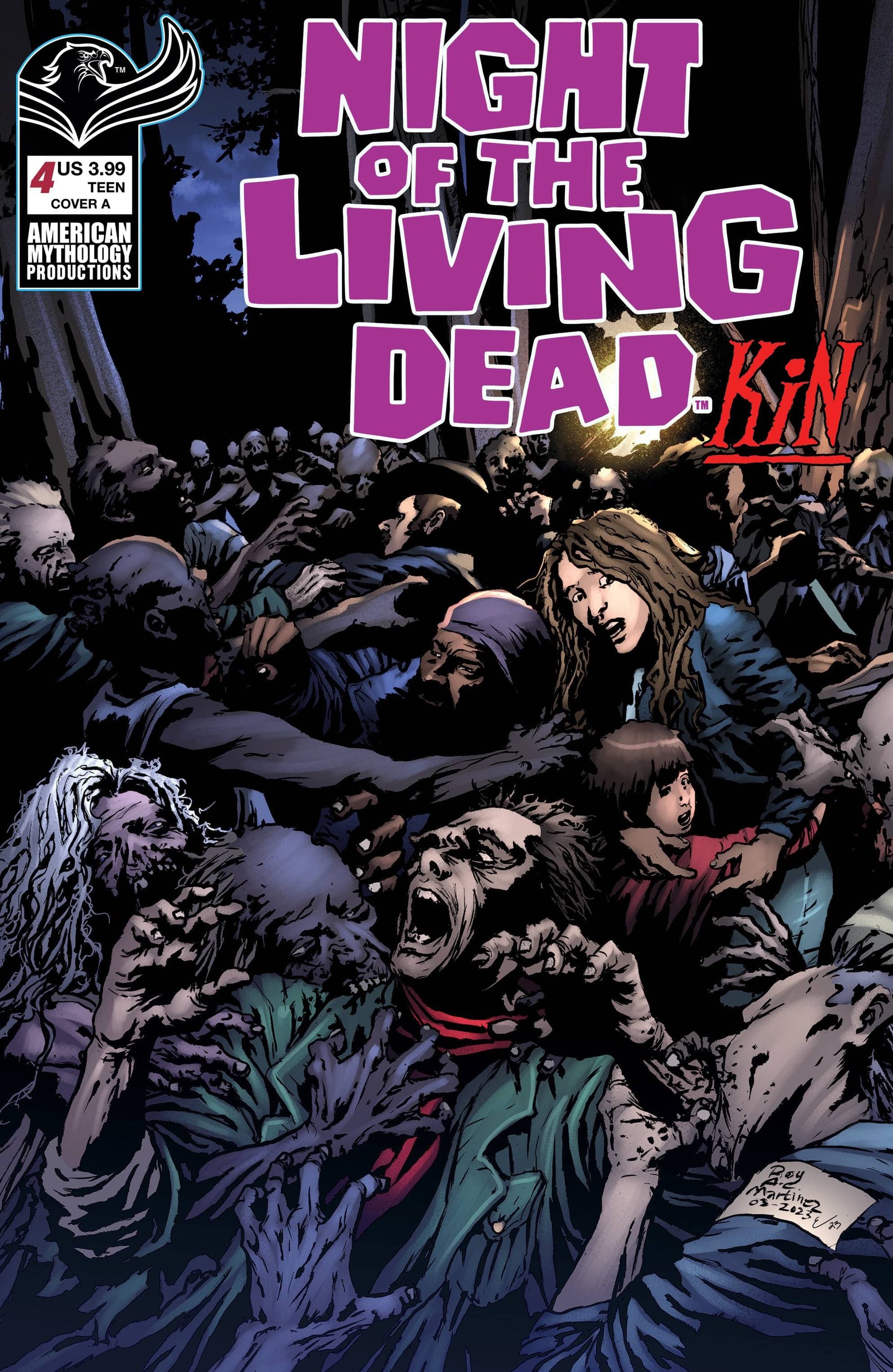 NIGHT OF THE LIVING DEAD KIN #4 CVR A MARTINEZ