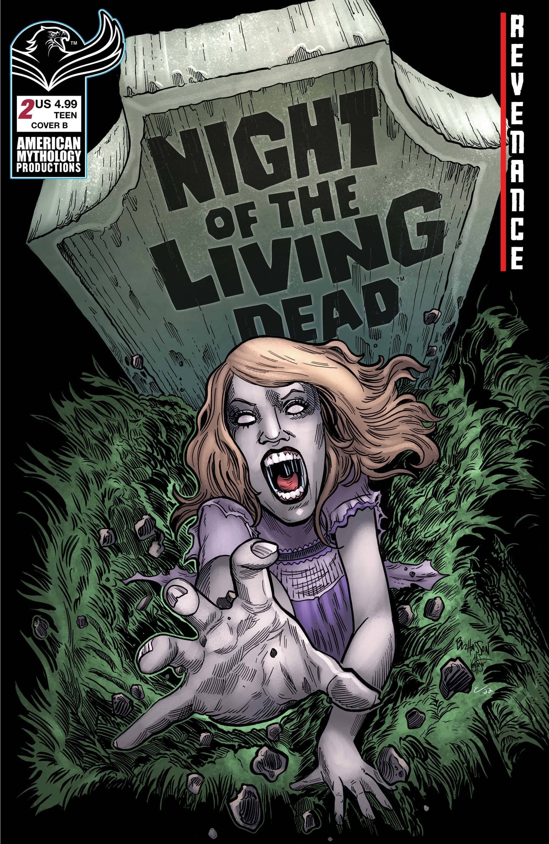 NIGHT OF THE LIVING DEAD REVENANCE #2 CVR B CORPSE CREW (O/A