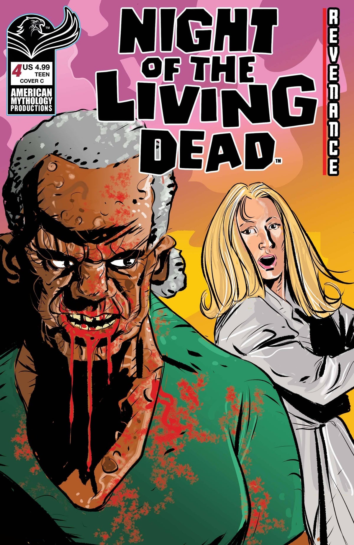 American Mythology Productions Comic Books NIGHT OF THE LIVING DEAD REVENANCE #4 CVR C CARACUZO (O/A) ( 85609100673100431 NOV231137