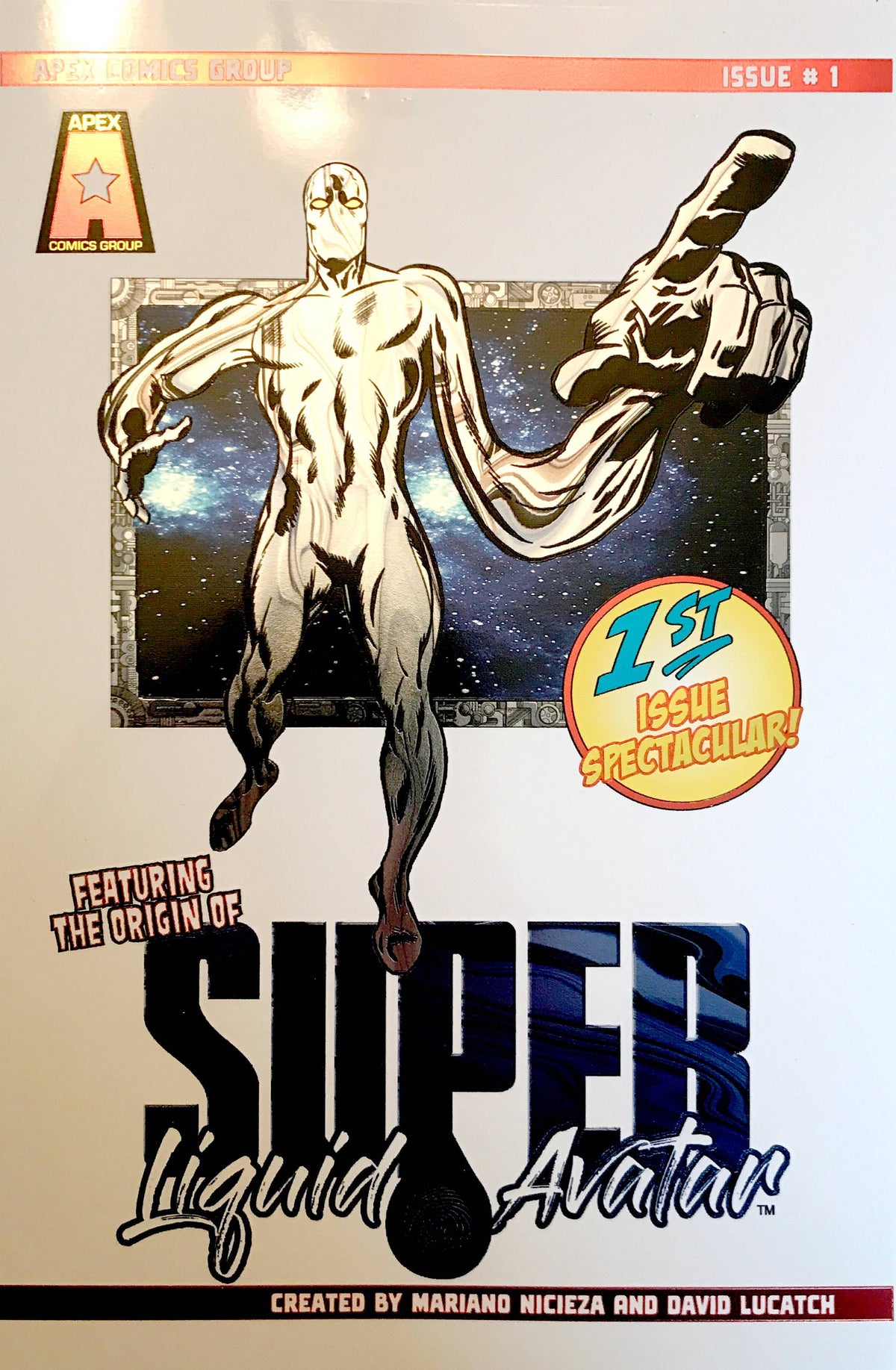 American Mythology Productions Comic Books SUPER LIQUID AVATAR #1 CVR A HEBERT & CAPONI 85609100681630111 JUL231341