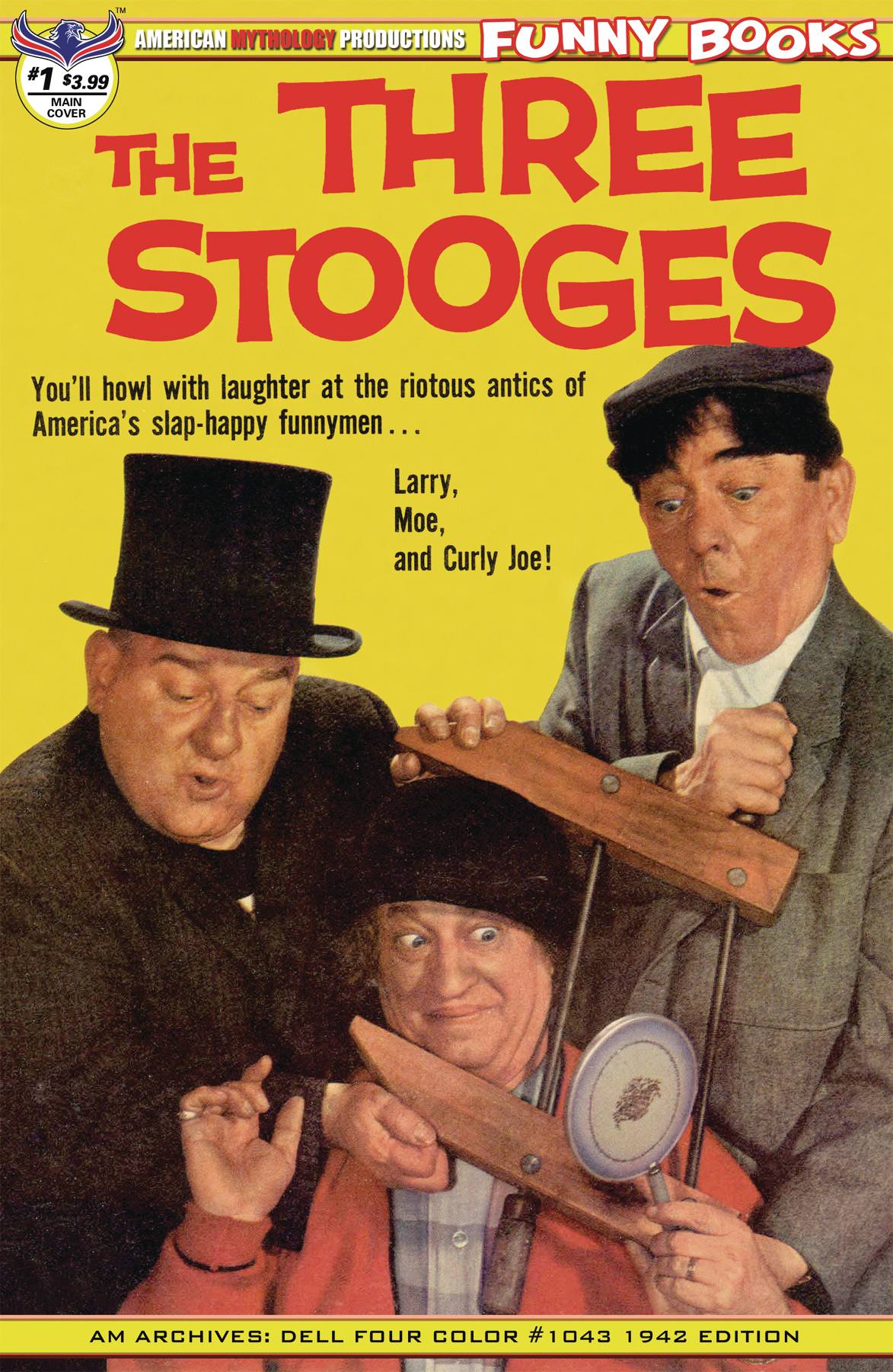THREE STOOGES FOUR COLOR 1959 #1 MAIN CVR (O/A)