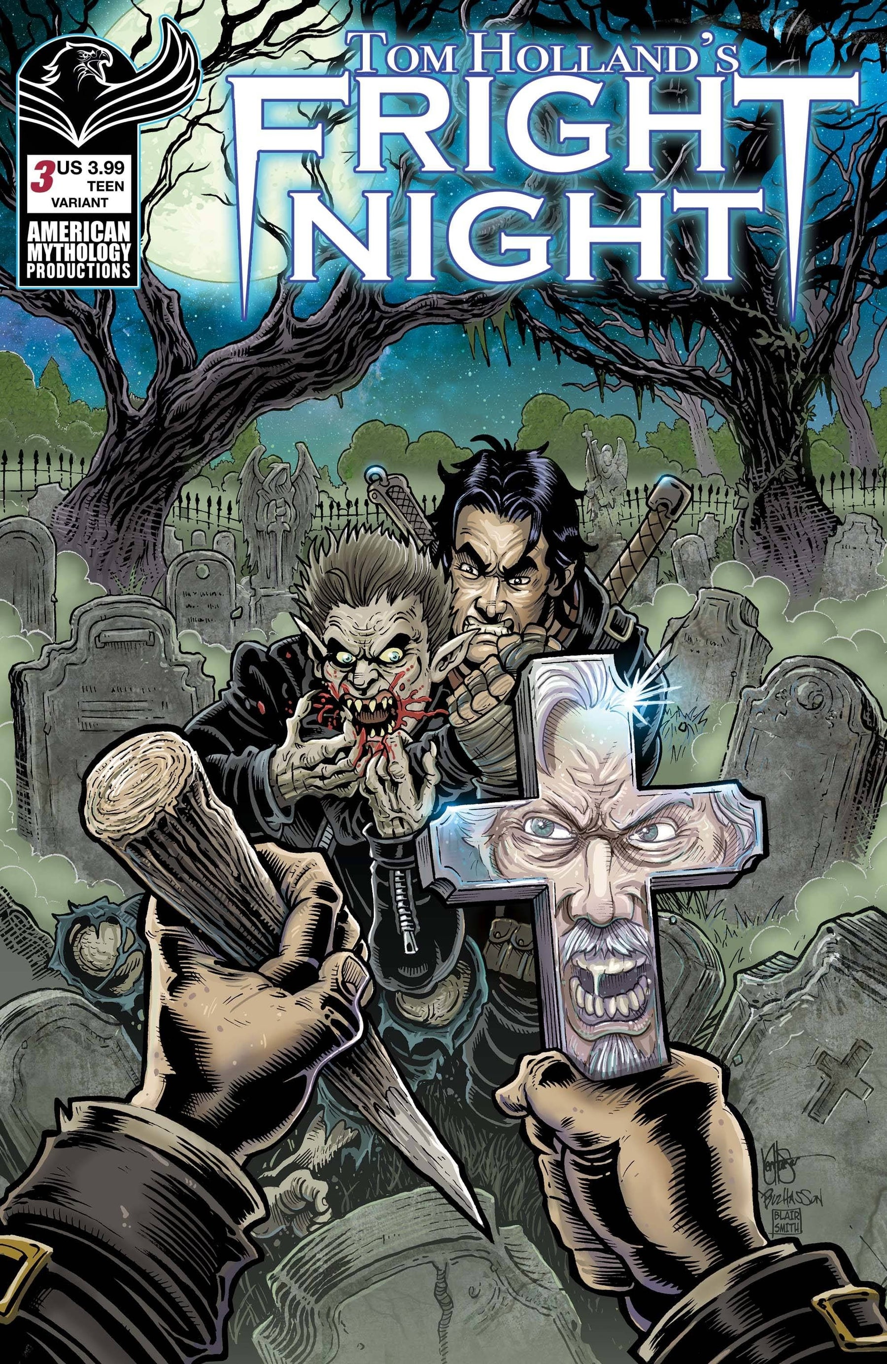 TOM HOLLANDS FRIGHT NIGHT #3 CVR C HAESER & HASSON (O/A)