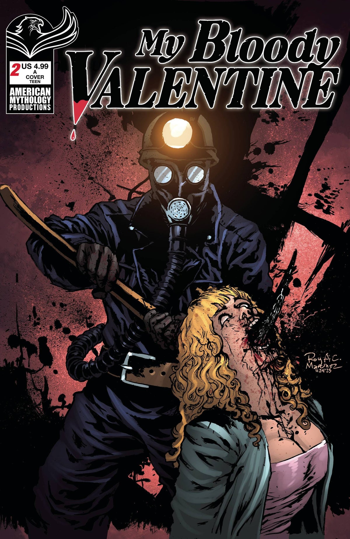 AMERICAN MYTHOLOGY PRODUCTIONS Comic Books VALENTINE BLUFFS MASSACRE #2 CVR A MARTINEZ (MR) 85609100685400211 FEB241146