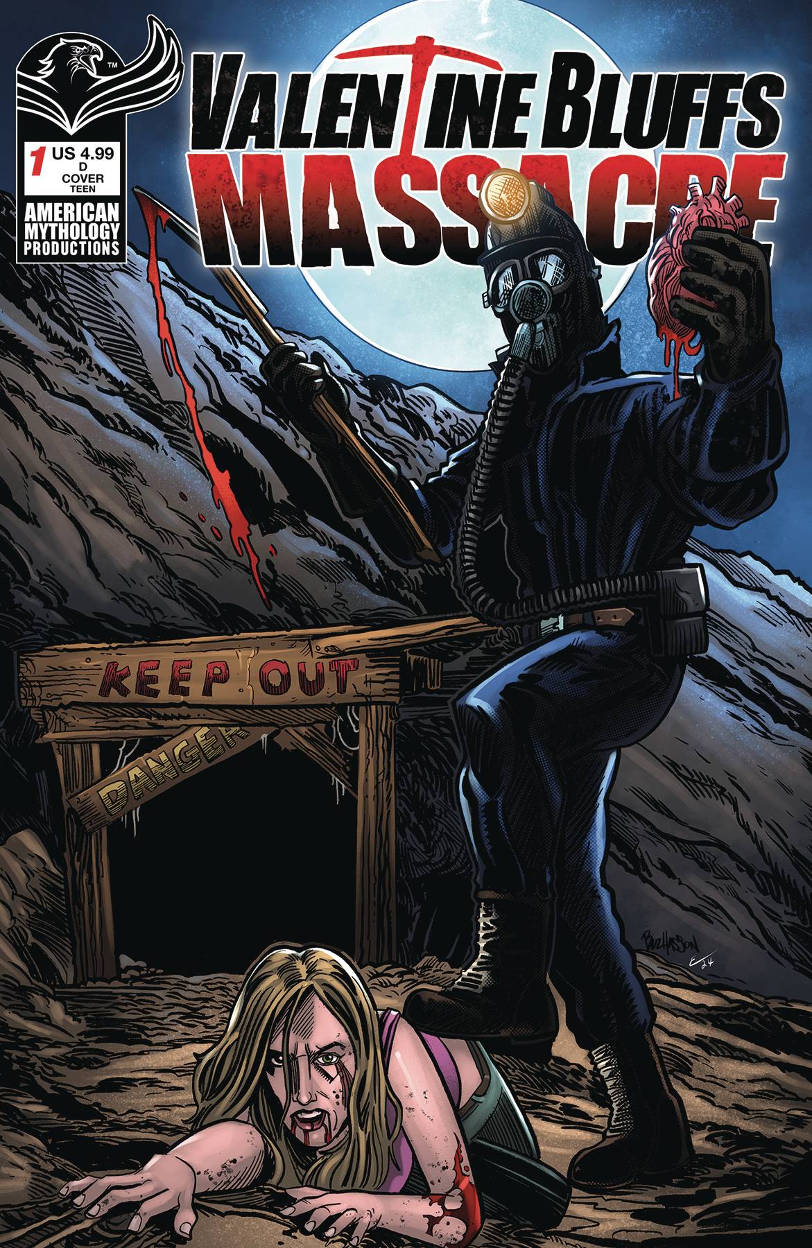 AMERICAN MYTHOLOGY PRODUCTIONS Comic Books VALENTINE BLUFFS MASSACRE #3 CVR D HASSON (MR) 85609100685400341 APR241248