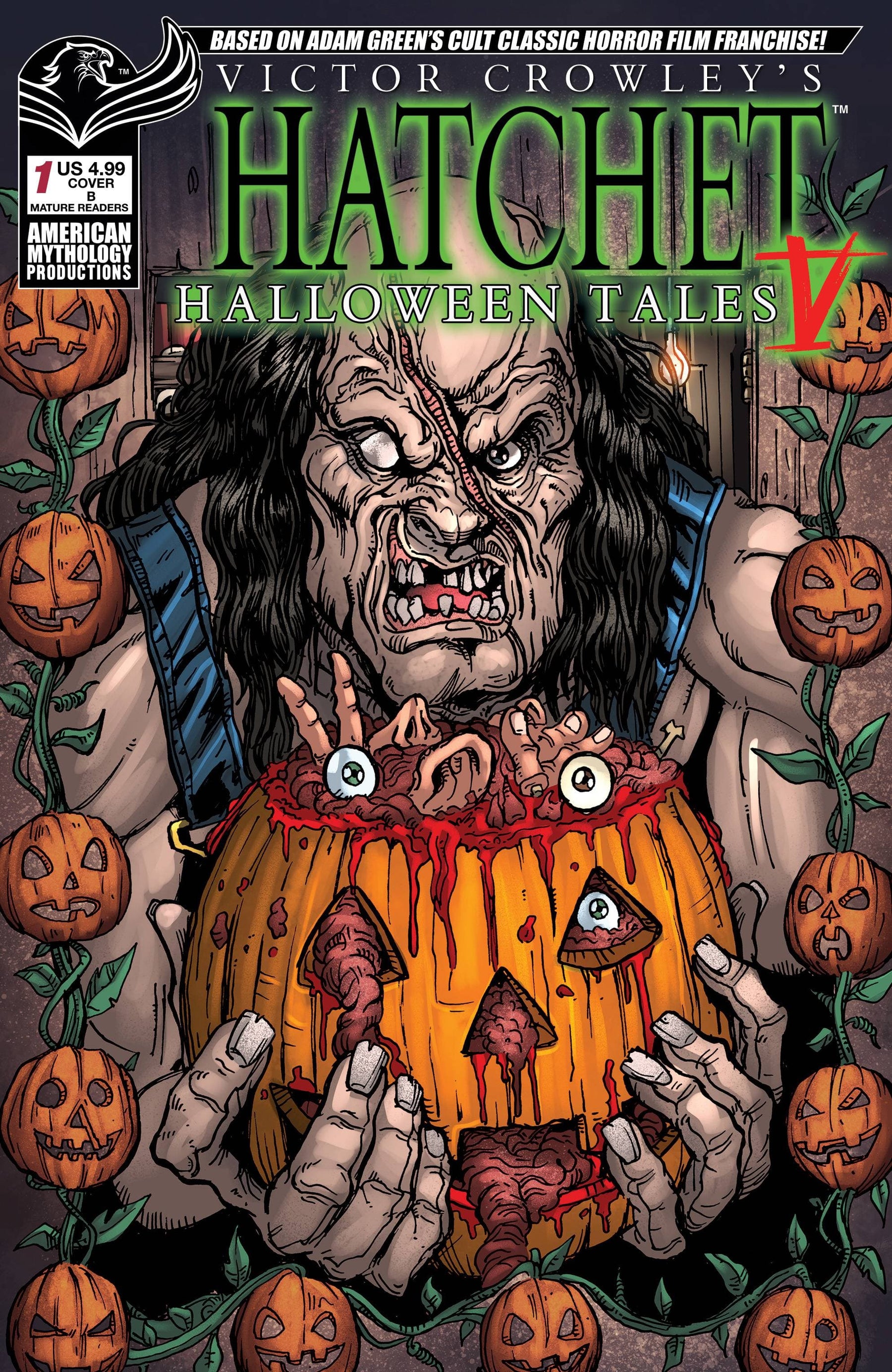 VICTOR CROWLEYS HATCHET HALLOWEEN TALES V #1 CVR B CALZADA