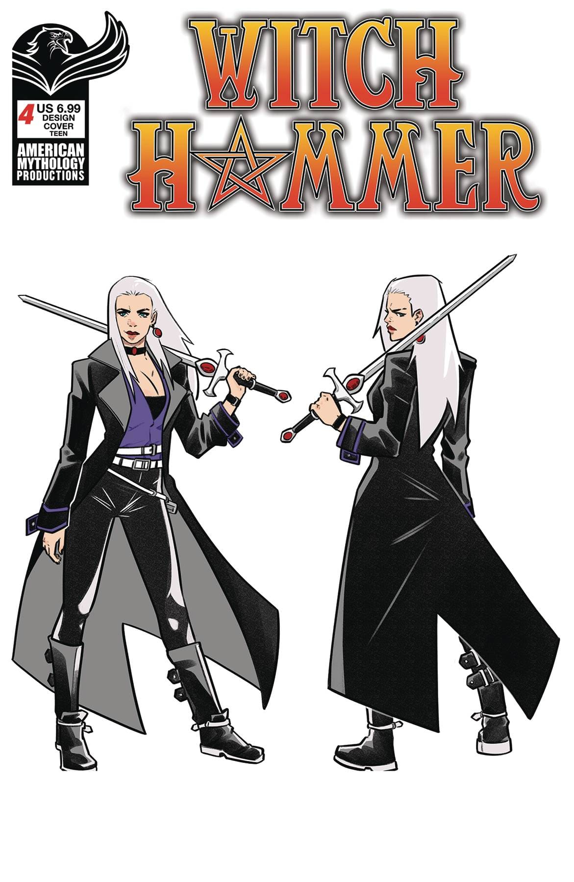 AMERICAN MYTHOLOGY PRODUCTIONS Comic Books Witch Hammer #4 Cvr C Design Art 85609100680920431 DEC231201